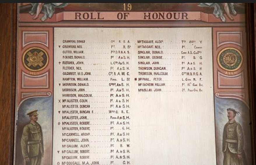 Roll of Honour